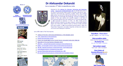 Desktop Screenshot of dekanski.com